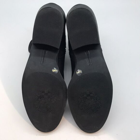 Vince Camuto VP-Peamer Ankle Bootie Women's 8.5M Black Leather Buckle Side Zip - Picture 9 of 14